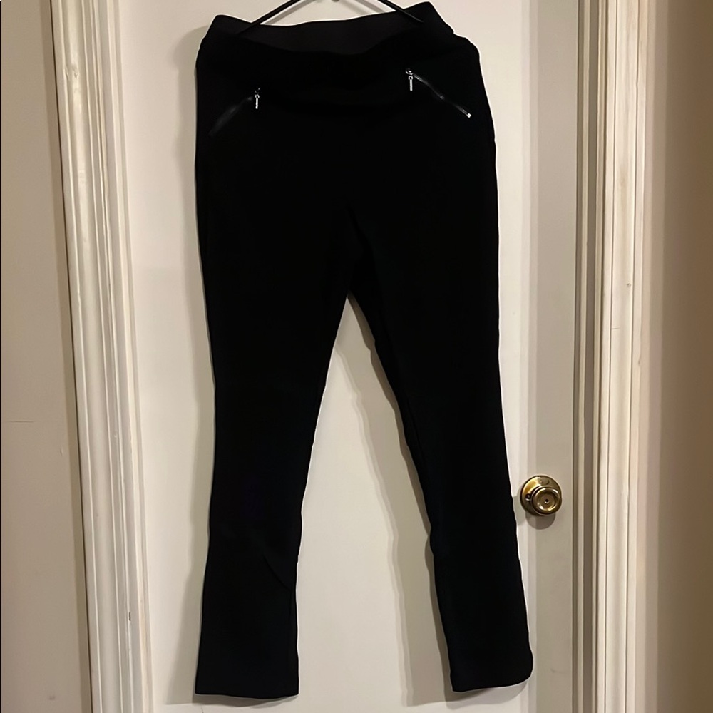 INC International Concepts Black Leggings Elegant Design